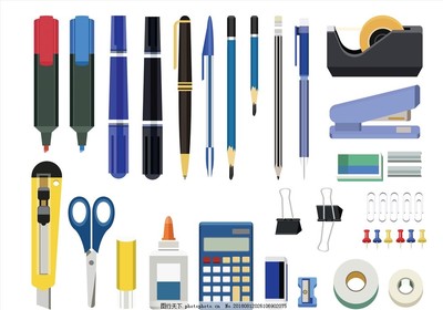 文具元素在包裝設計中的矢量魅力